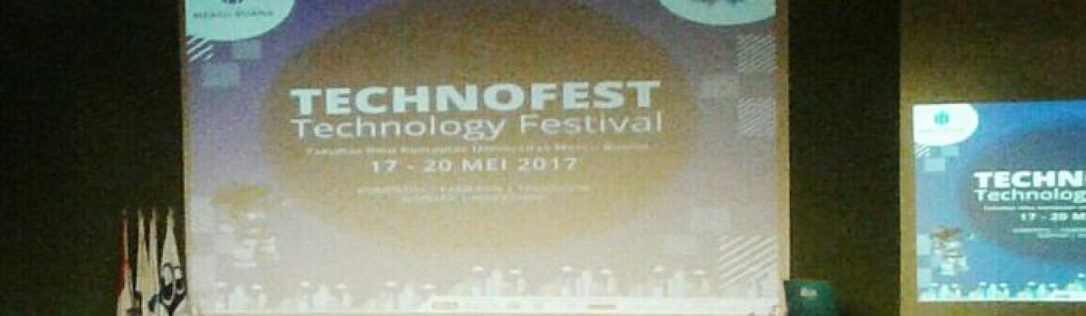 FASILKOM UMB Gelar TechnoFest 2017
